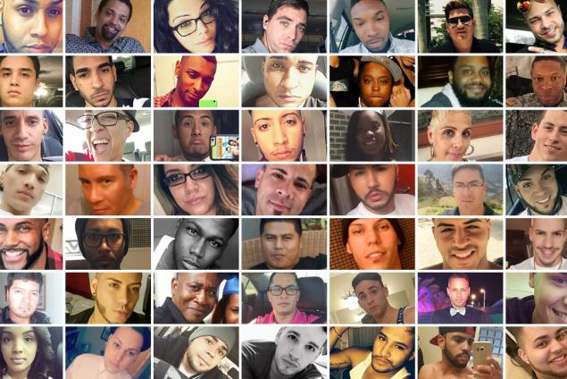  The deceased victims of the Pulse shooting in Orlando, Florida. (Source: NY Daily News) 