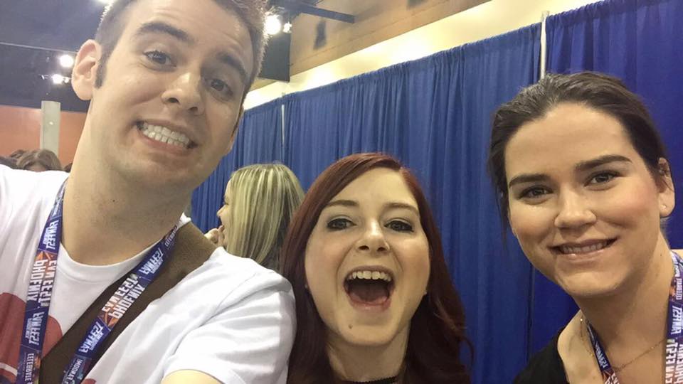  Da Phoenix Fan Fest Crew! Me, Tori, and Maddy!&nbsp; 